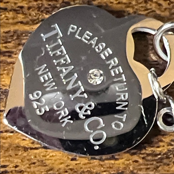 Silver Heart Charm Bracelet and Necklace Set - Picture 11 of 11